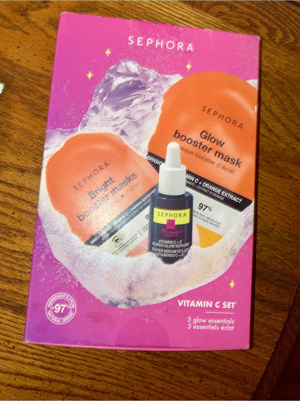 SEPHORA COLLECTION Vitamin C Trio Gift Set - (2 Mask + Serum)NIB - Picture 2 of 4